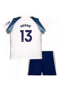 Tottenham Hotspur Destiny Udogie #13 Jalkapallovaatteet Lasten Kotipeliasu 2025-26 Lyhythihainen (+ Lyhyet housut)